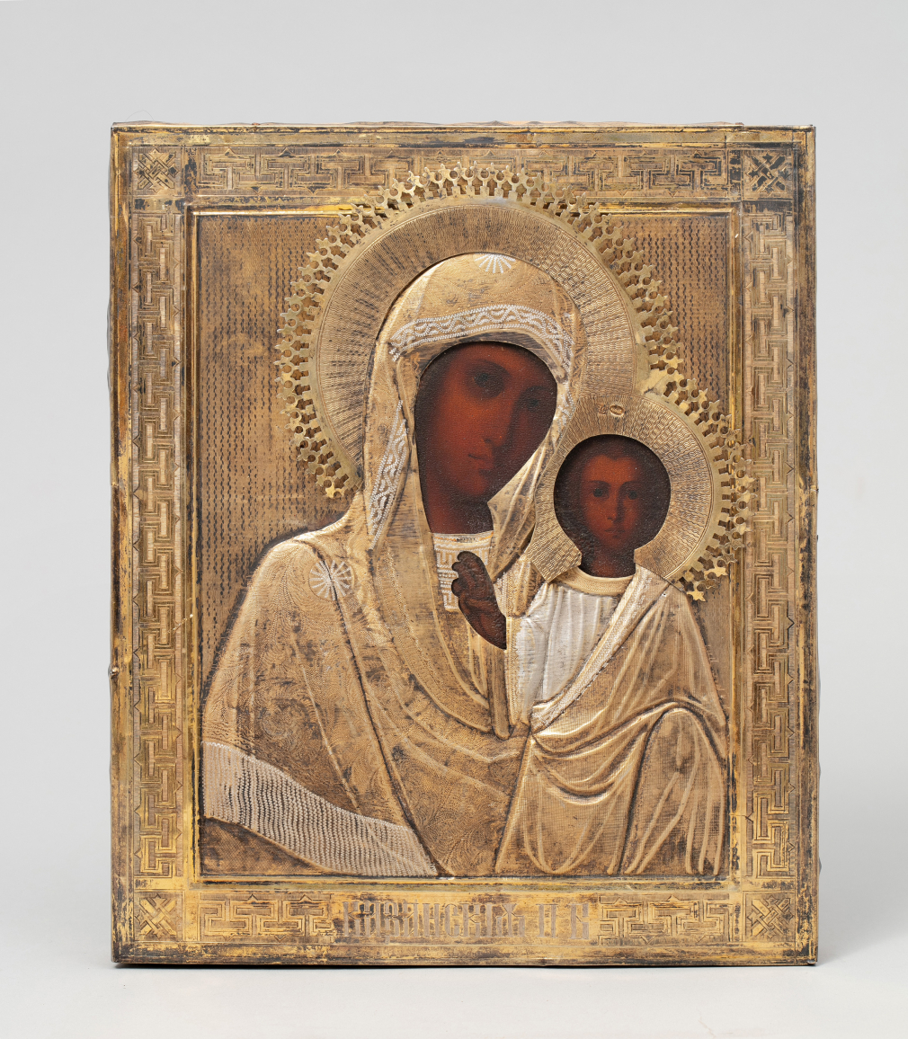 Икона Богородица Казанская - фото - 8